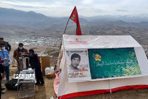 استقبال مردم شهرستان اردل از خانواده شهید محمدعلی کرباسی