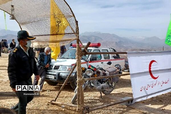 استقبال مردم شهرستان اردل از خانواده شهید محمدعلی کرباسی