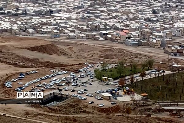 استقبال مردم شهرستان اردل از خانواده شهید محمدعلی کرباسی