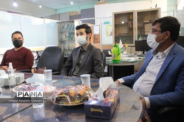 بازدید کارشناسان حوزه مالی سازمان دانش‌آموزی کشور از بوشهر