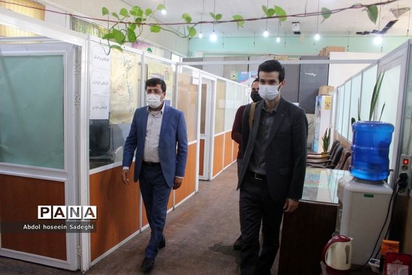 بازدید کارشناسان حوزه مالی سازمان دانش‌آموزی کشور از بوشهر