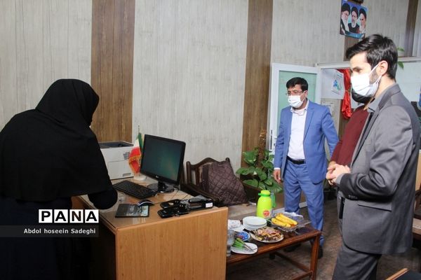 بازدید کارشناسان حوزه مالی سازمان دانش‌آموزی کشور از بوشهر