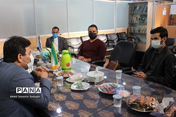 بازدید کارشناسان حوزه مالی سازمان دانش‌آموزی کشور از بوشهر