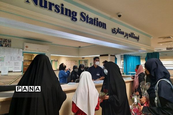 مراسم تقدیر از پرستاران بیمارستان سوم شعبان دماوند