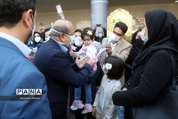 افتتاح نمایشگاه عکس مدافعان سلامت و تقدیر از پرستاران