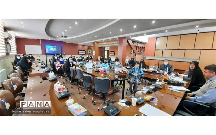 کارگاه آموزشی دانش‌آموزان خبرنگار پانا در رباط کریم