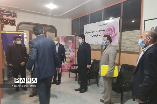 جلسه حل مشکلات اراضی مدارس درحال ساخت در رودهن
