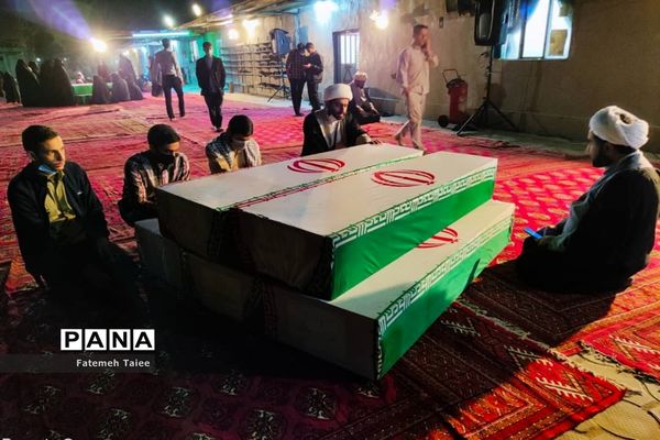 آیین وداع با شهدا در معراج شهدای اهواز