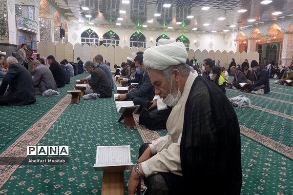 محفل انس با قرآن، دانش‌آموزی دبستان فضیلت، شهرستان کاشمر