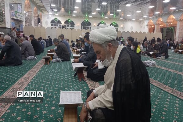 محفل انس با قرآن، دانش‌آموزی دبستان فضیلت، شهرستان کاشمر
