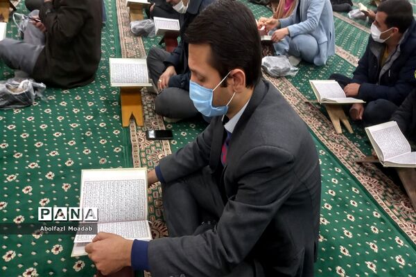 محفل انس با قرآن، دانش‌آموزی دبستان فضیلت، شهرستان کاشمر