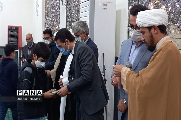 محفل انس با قرآن، دانش‌آموزی دبستان فضیلت، شهرستان کاشمر