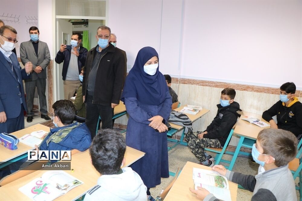 سفر یک روزه مدیرکل آموزش و پرورش آذربایجان‌غربی به شهرستان تکاب