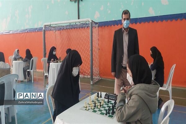 مسابقات شطرنج انتخابی استعدادهای برتر شطرنج دختران کاشمر