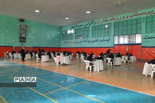 مسابقات شطرنج انتخابی استعدادهای برتر شطرنج دختران کاشمر