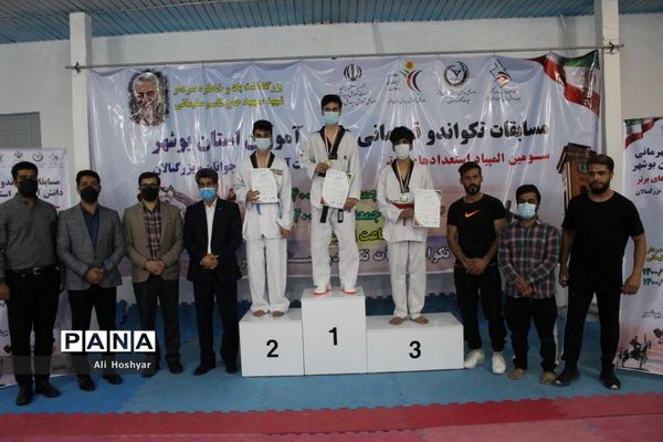 مسابقات قهرمانی دانش‌آموزان استان بوشهر، سومین دوره المپیاد استعدادهای برتر رشته تکواندو