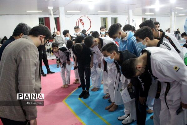 مسابقات قهرمانی دانش‌آموزان استان بوشهر، سومین دوره المپیاد استعدادهای برتر رشته تکواندو