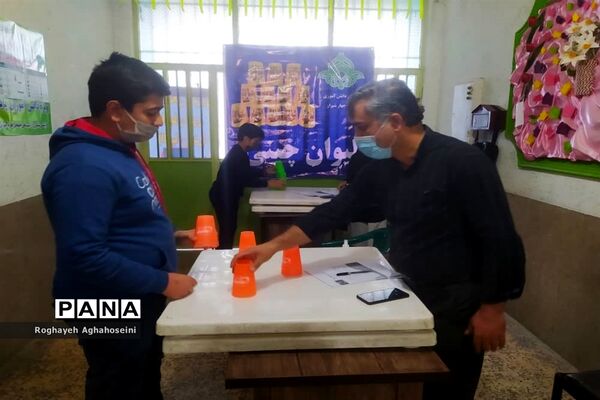 برگزاری مرحله ناحیه‌ای المپیاد بازی‌های فکری سرگرمی رویش در ناحیه 4 شیراز