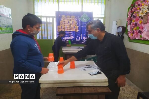 برگزاری مرحله ناحیه‌ای المپیاد بازی‌های فکری سرگرمی رویش در ناحیه 4 شیراز