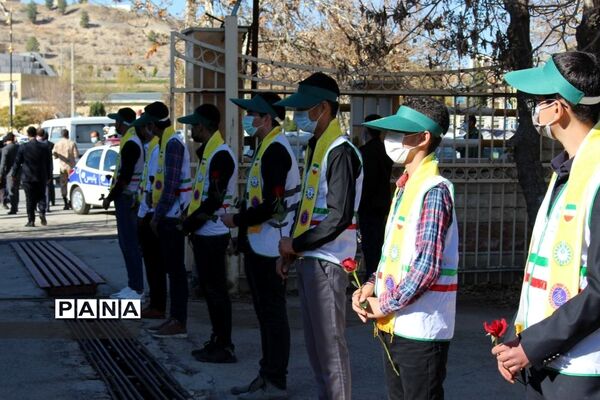 مراسم  وداع فرهنگیان با پیکر معاون فقید نهضت سواد‌آموزی کهگیلویه و بویراحمد