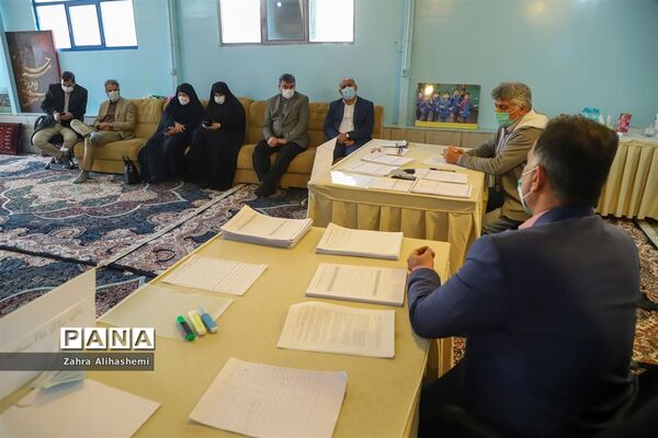 بازدید علی رمضانی از داوری جشنواره تجارب برتر اردویی و اردوگاهی کشور
