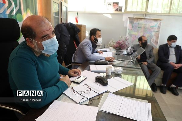 بازدید علی رمضانی از داوری جشنواره تجارب برتر اردویی و اردوگاهی کشور