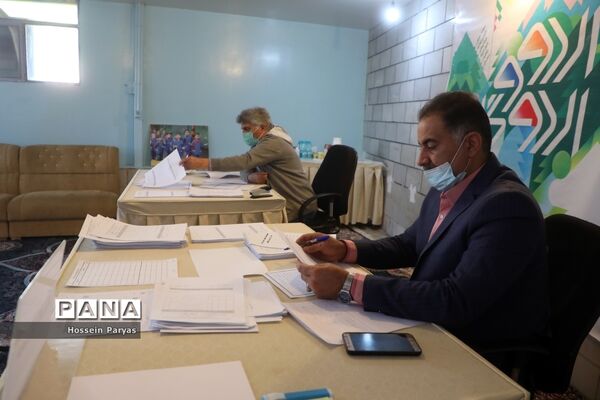 بازدید علی رمضانی از داوری جشنواره تجارب برتر اردویی و اردوگاهی کشور