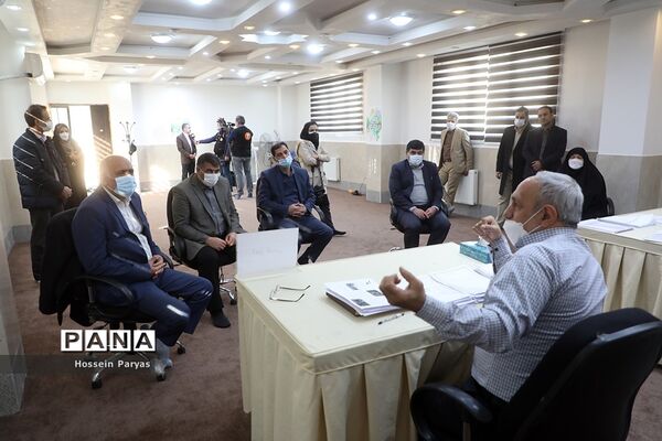 بازدید علی رمضانی از داوری جشنواره تجارب برتر اردویی و اردوگاهی کشور
