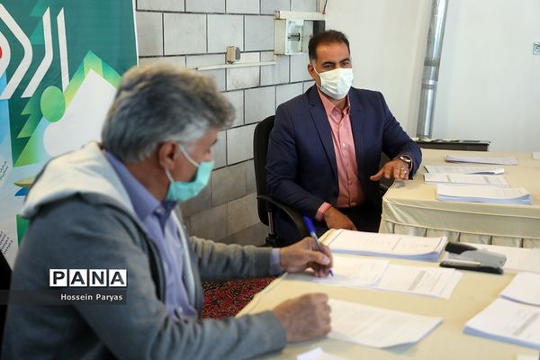 بازدید علی رمضانی از داوری جشنواره تجارب برتر اردویی و اردوگاهی کشور