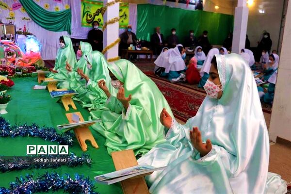 مراسم جشن قرآن در مدارس آباده