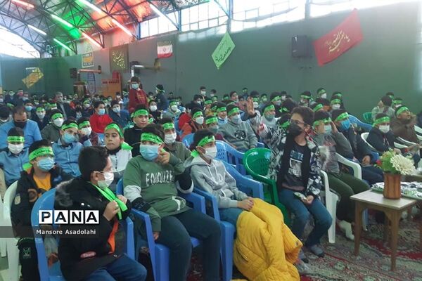میثاق با حضرت مهدی ( عج الله ) در مدارس شهرستان آباده