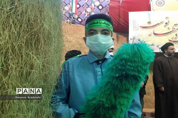 میثاق با حضرت مهدی ( عج الله ) در مدارس شهرستان آباده