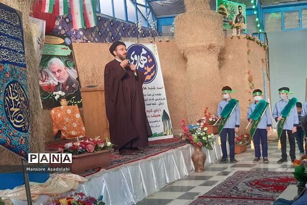میثاق با حضرت مهدی ( عج الله ) در مدارس شهرستان آباده