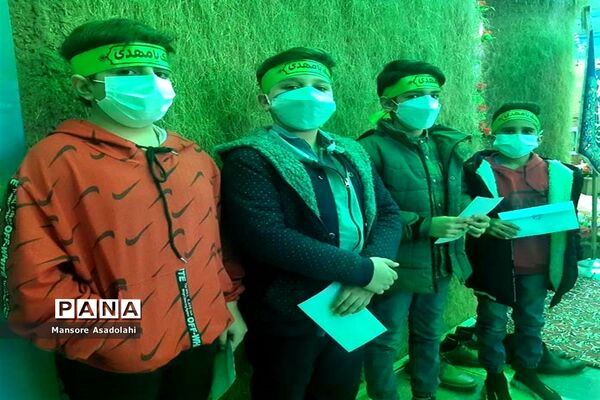 میثاق با حضرت مهدی ( عج الله ) در مدارس شهرستان آباده