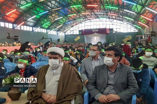 میثاق با حضرت مهدی ( عج الله ) در مدارس شهرستان آباده