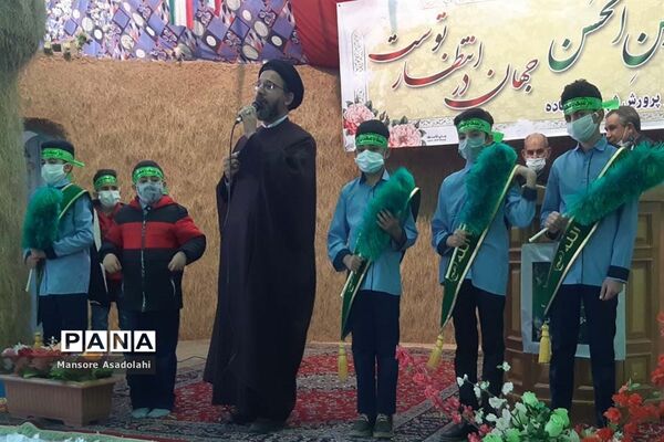 میثاق با حضرت مهدی ( عج الله ) در مدارس شهرستان آباده