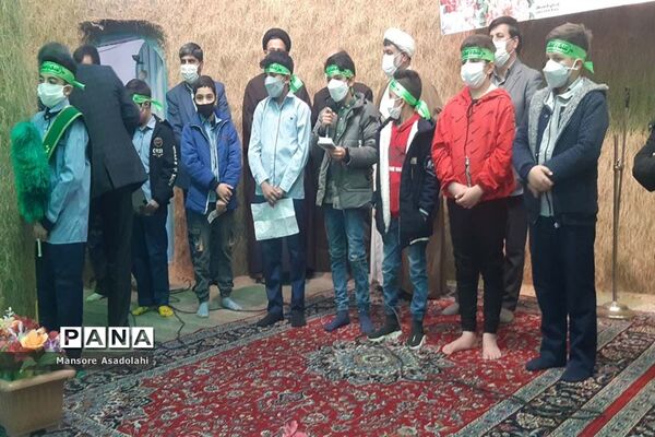 میثاق با حضرت مهدی ( عج الله ) در مدارس شهرستان آباده