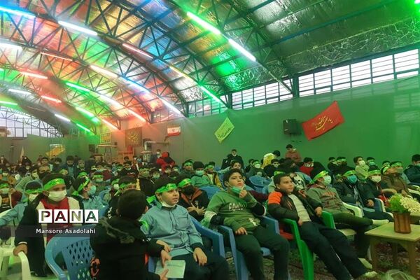 میثاق با حضرت مهدی ( عج الله ) در مدارس شهرستان آباده
