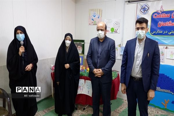 مراسم افتتاحیه سفیران سلامت در دبستان شهید ایزدپناه منطقه ۱۴
