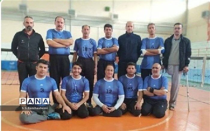 حضور تیم والیبال نشسته چهارمحال و بختیاری در لیگ دسته یک کشور