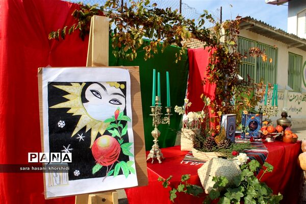 بازارچه صنایع دستی و غذاهای سنتی در دبستان تربیت گلوگاه