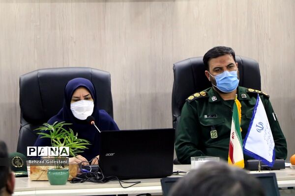 آئین تکریم و معارفه جانشین سازمان بسیج فرهنگیان سپاه شهدا آذربایجان غربی