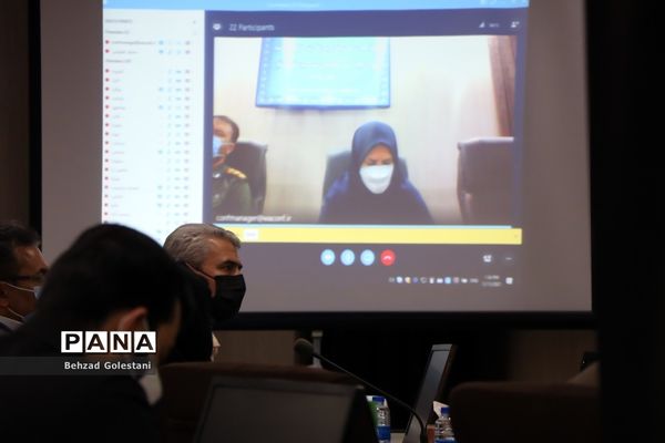 آئین تکریم و معارفه جانشین سازمان بسیج فرهنگیان سپاه شهدا آذربایجان غربی