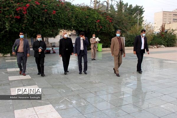 میثاق مسئولان نظام تعلیم و تربیت با شهدای گرانقدر در بوشهر