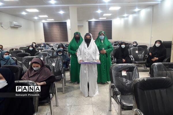 برگزاری یادواره لاله‌های روشن در ناحیه یک اهواز