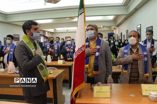 مراسم تجلیل از فعالان سازمان دانش‌آموزی خراسان رضوی(1)