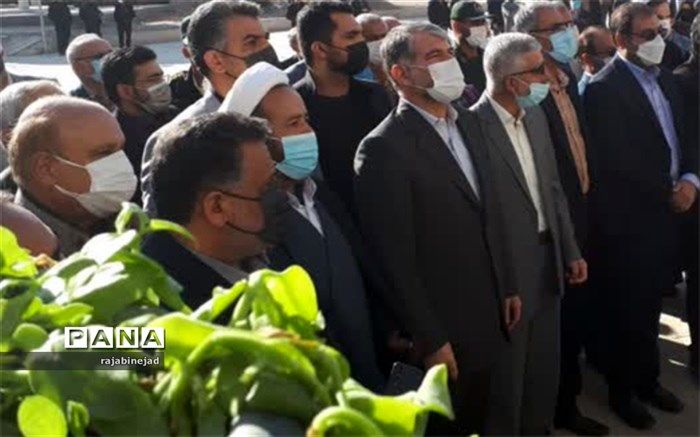 حضور وزیر جهاد کشاورزی به عنوان نماینده دولت، در شهرستان ابرکوه