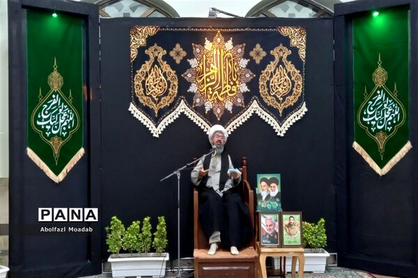 برگزاری مراسم عزاداری دهه اول فاطمیه در آرامگاه شهید مدرس