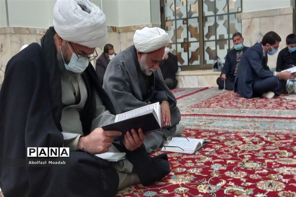 برگزاری مراسم عزاداری دهه اول فاطمیه در آرامگاه شهید مدرس