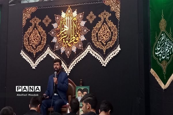 برگزاری مراسم عزاداری دهه اول فاطمیه در آرامگاه شهید مدرس
